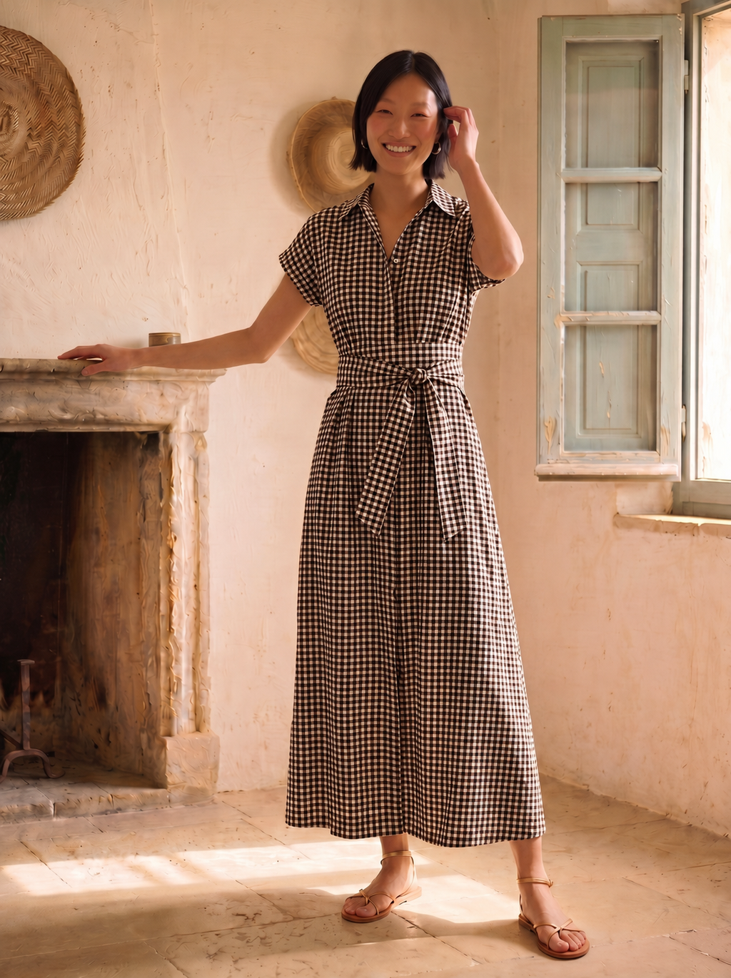 Edith Coffee Dress