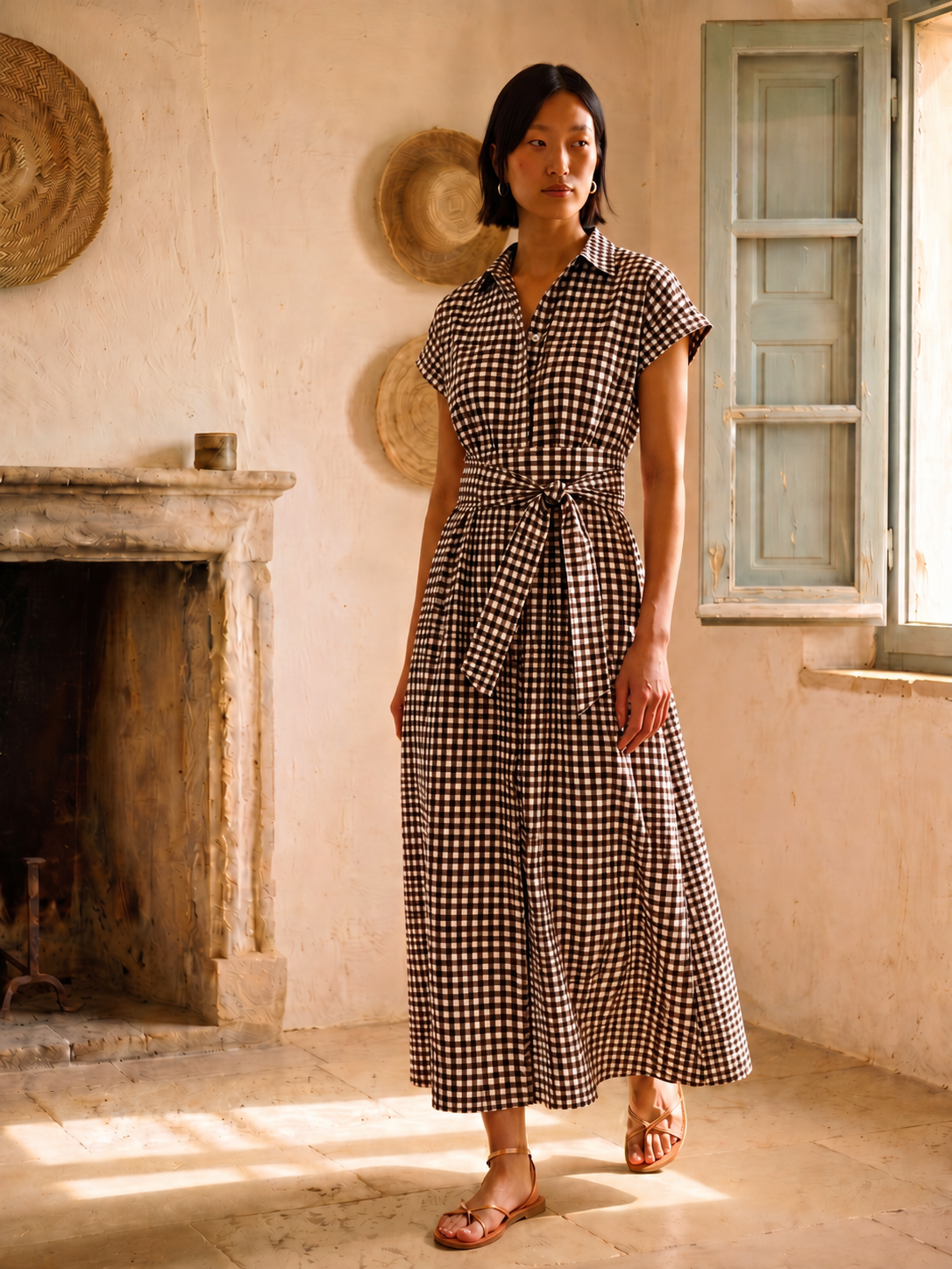 Edith Coffee Dress