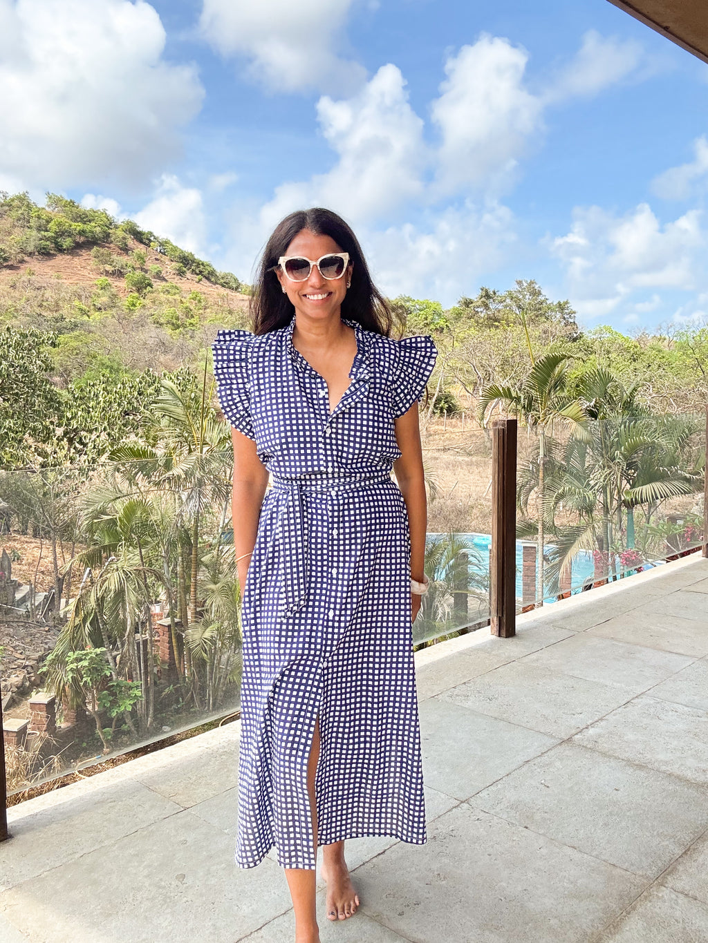 Naira Coffee Dress