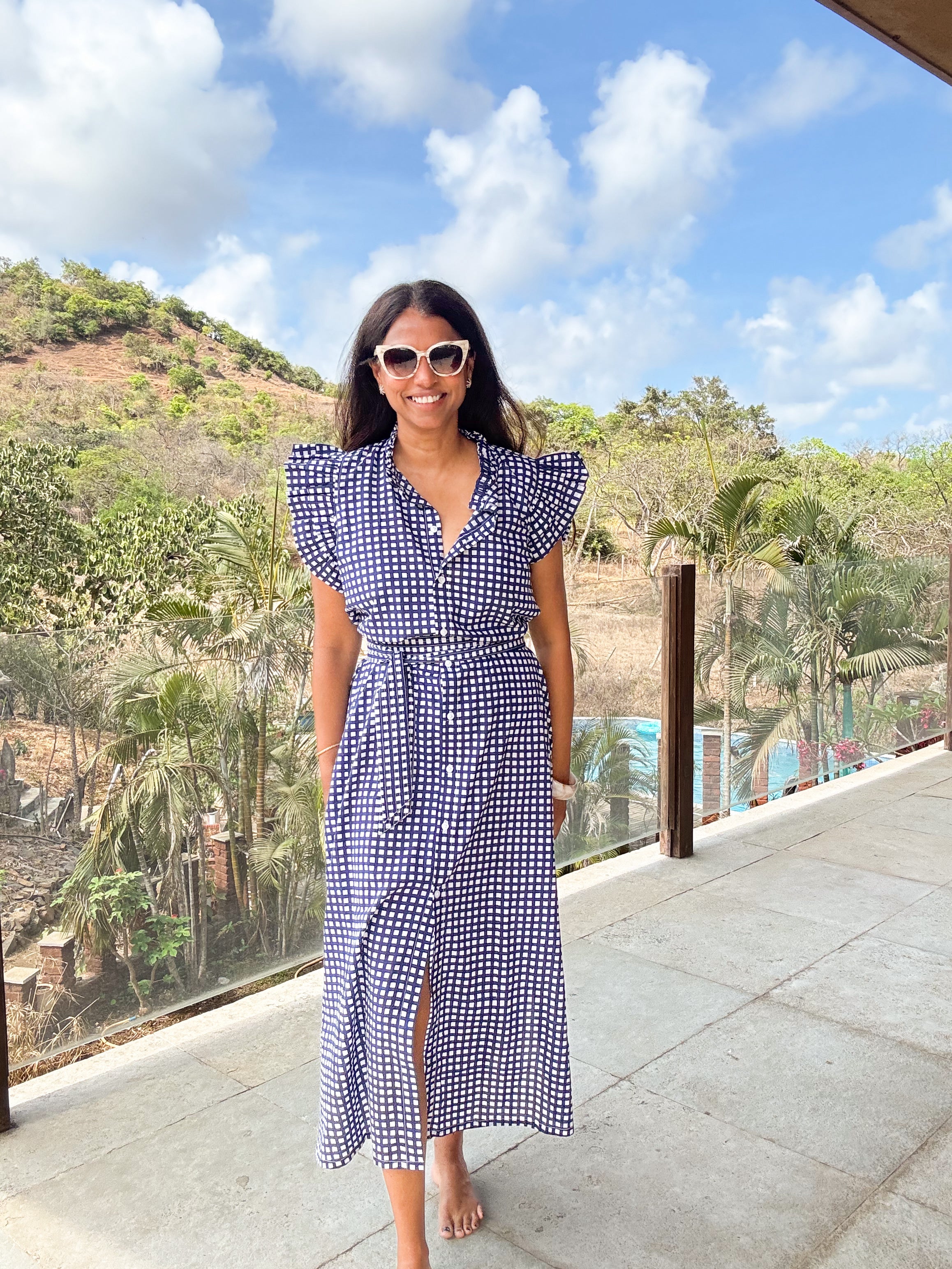 Naira Coffee Dress