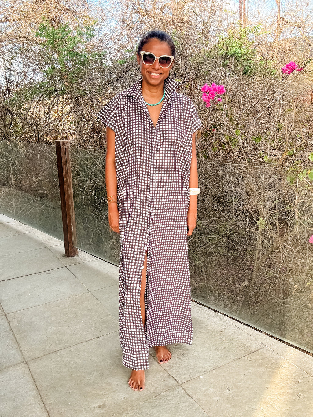 Edith Coffee Dress