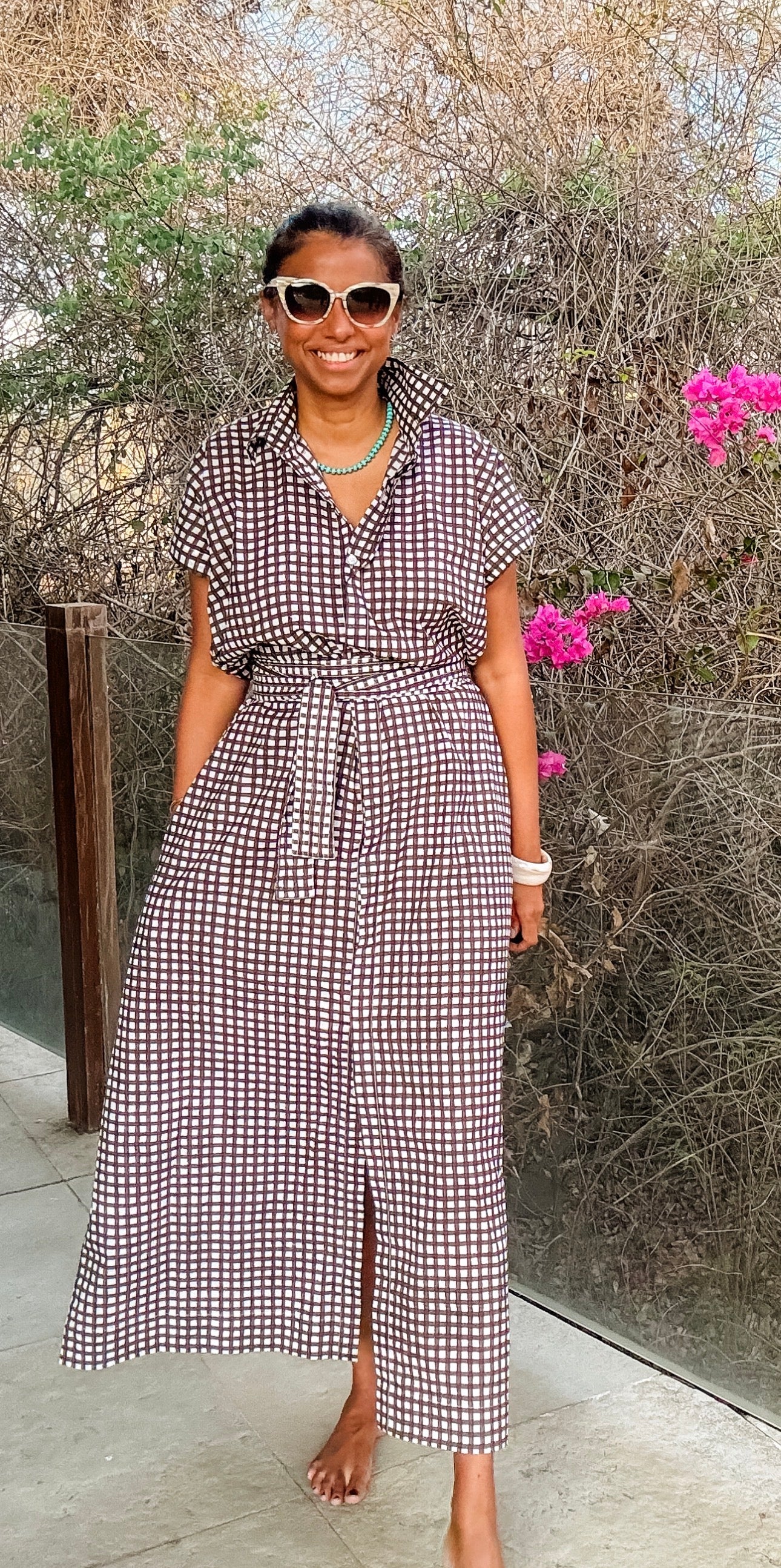 Edith Coffee Dress