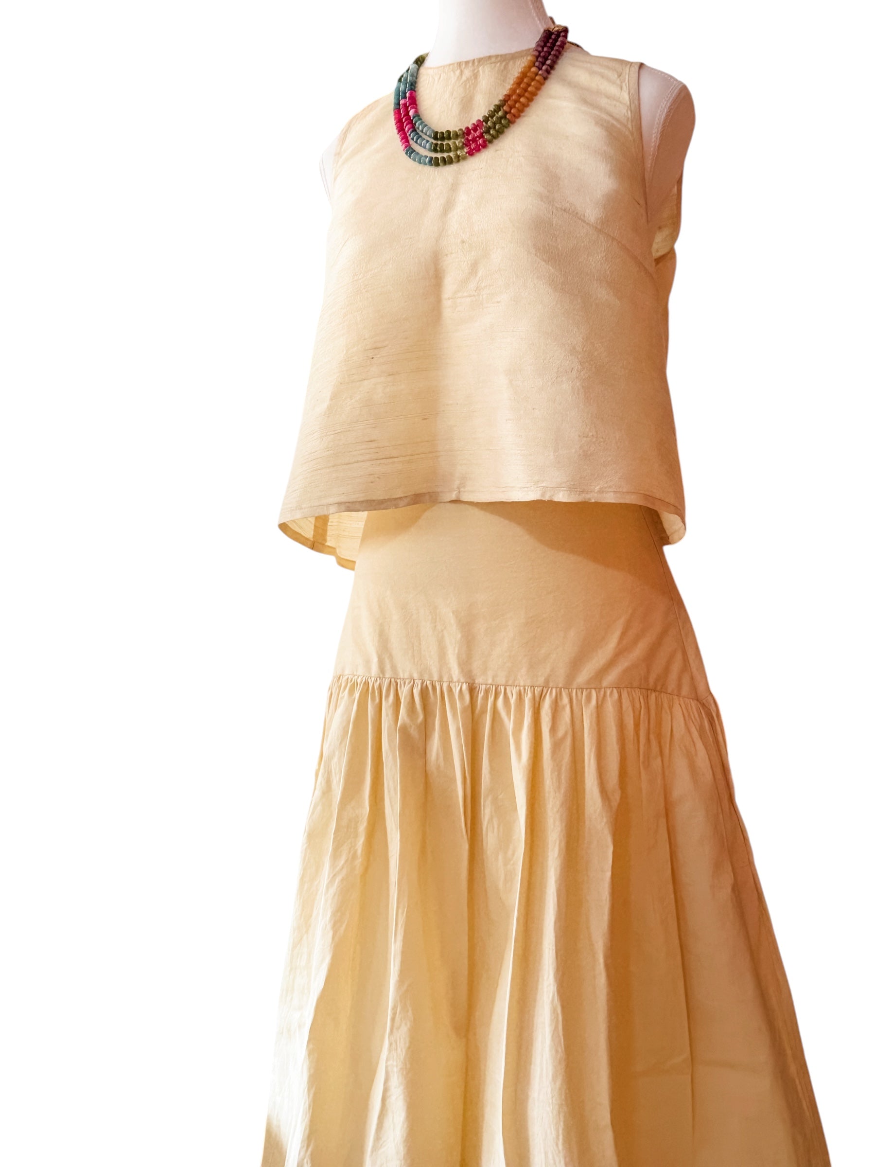 Vera Top in butter  yellow