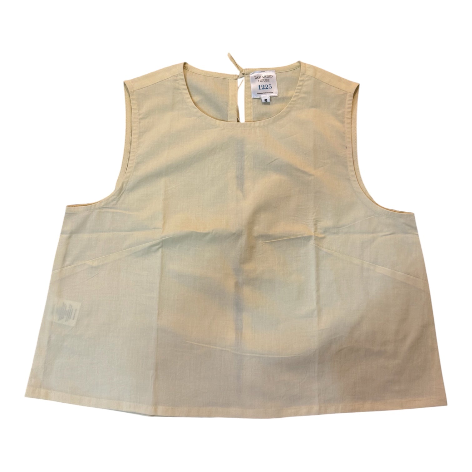 Vera Top in butter  yellow