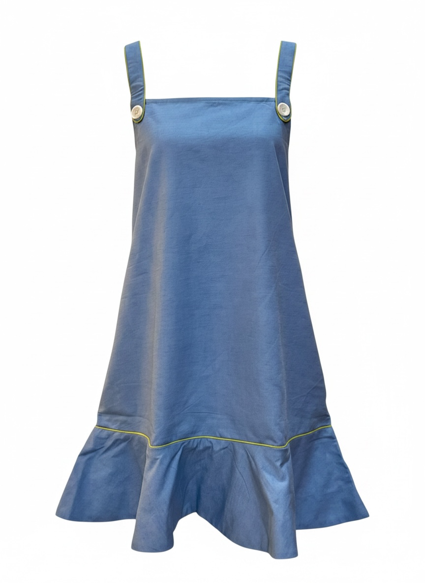 Picnic Dress Blue