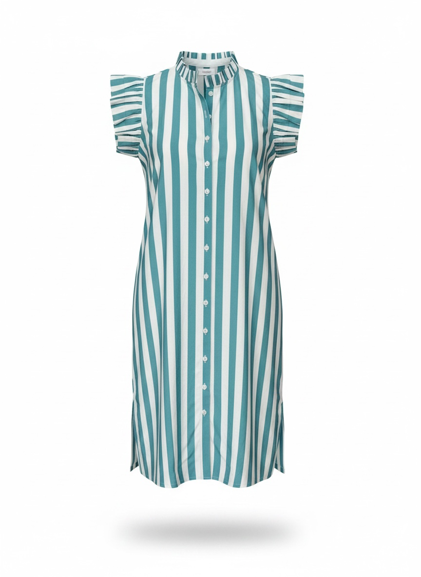 Mini Coffee Dress  Blue
