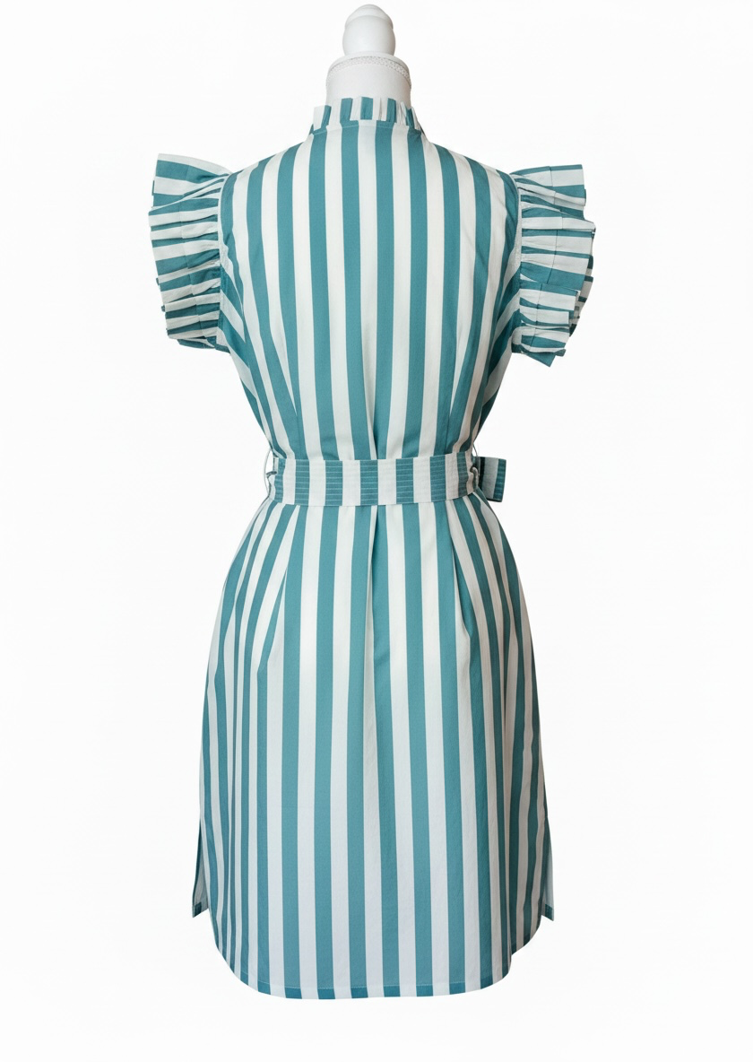 Mini Coffee Dress  Blue