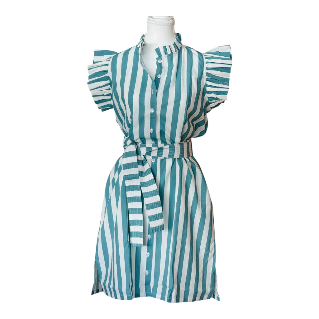 Mini Coffee Dress  Blue