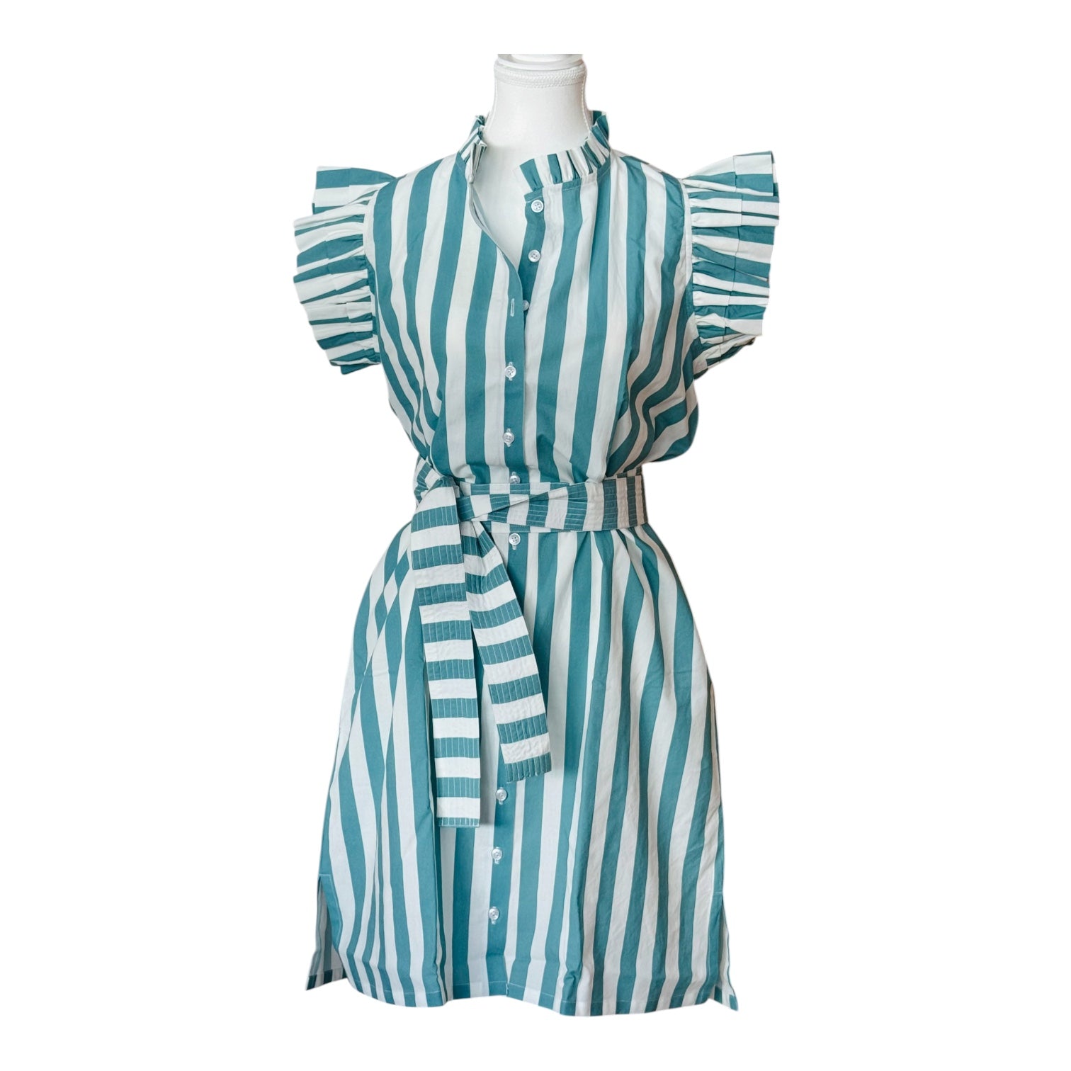 Mini Coffee Dress  Blue