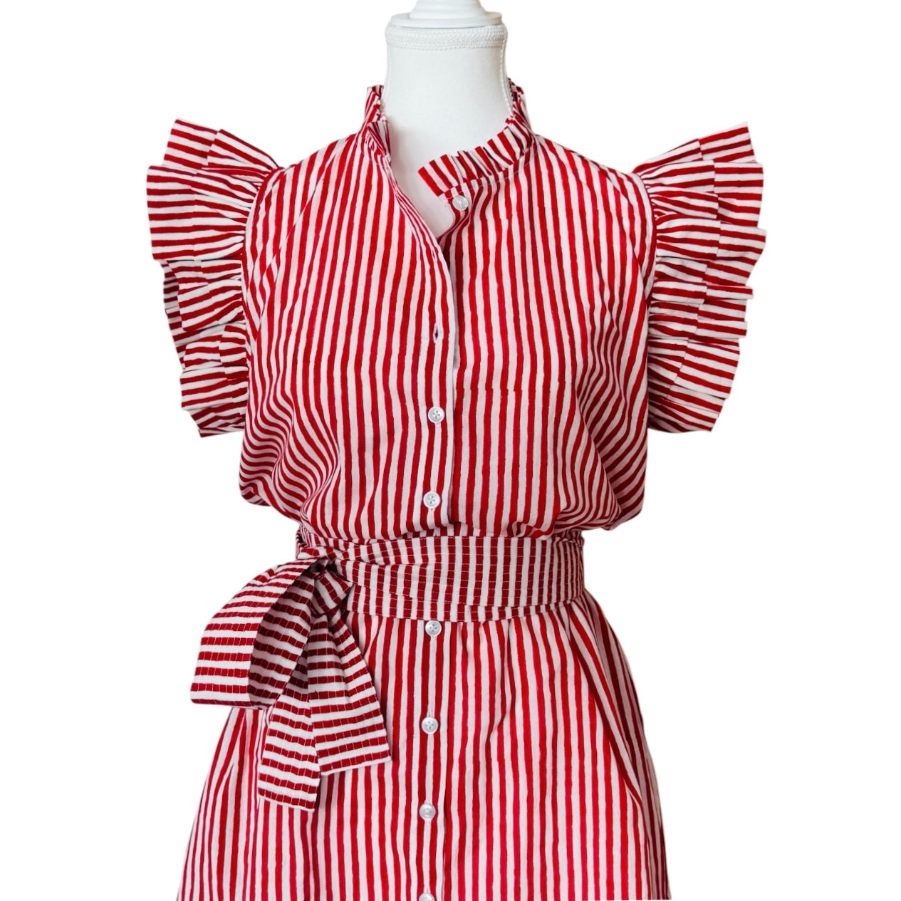 Mini Coffee Dress  Red