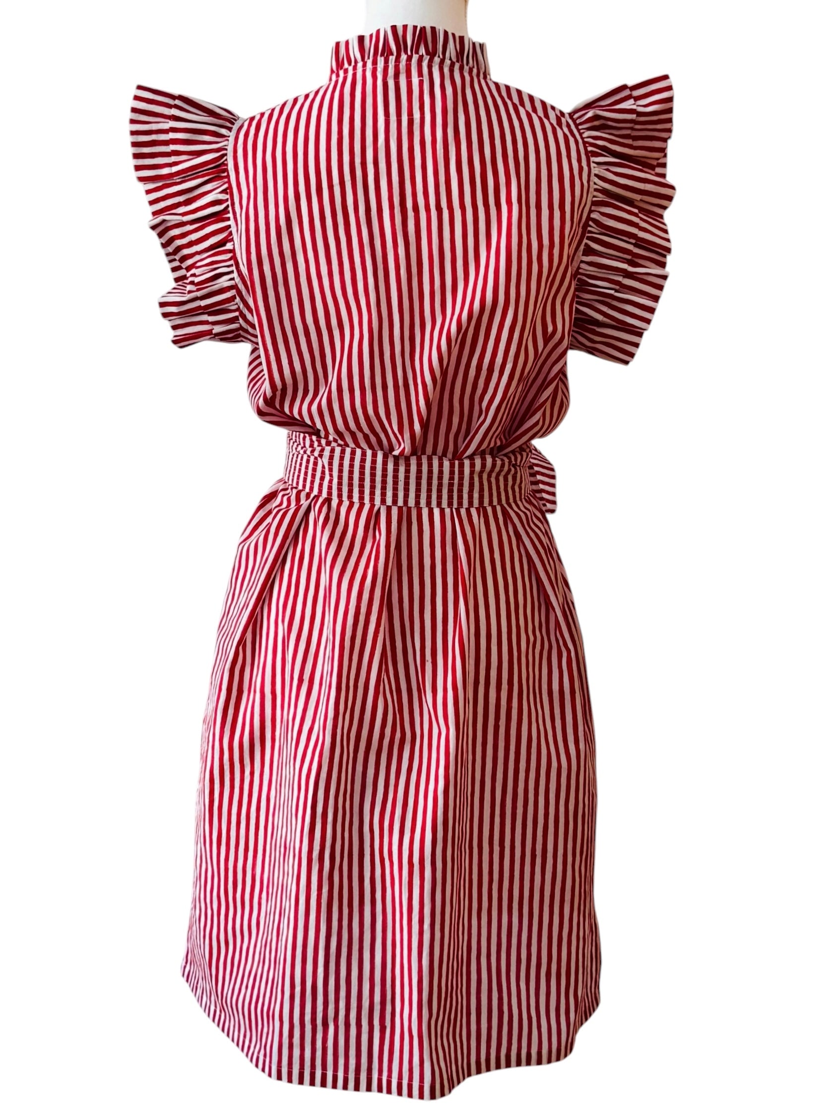 Mini Coffee Dress  Red