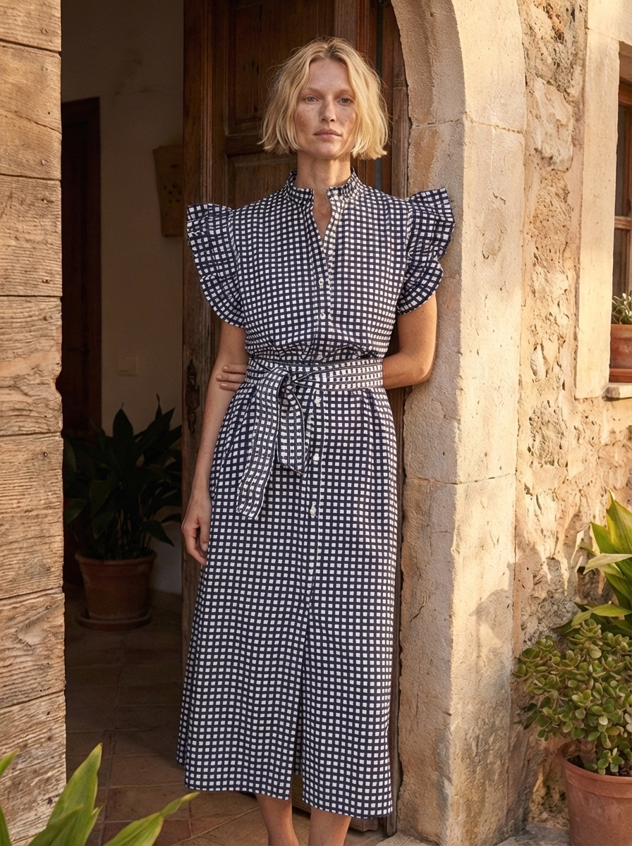 Naira Coffee Dress