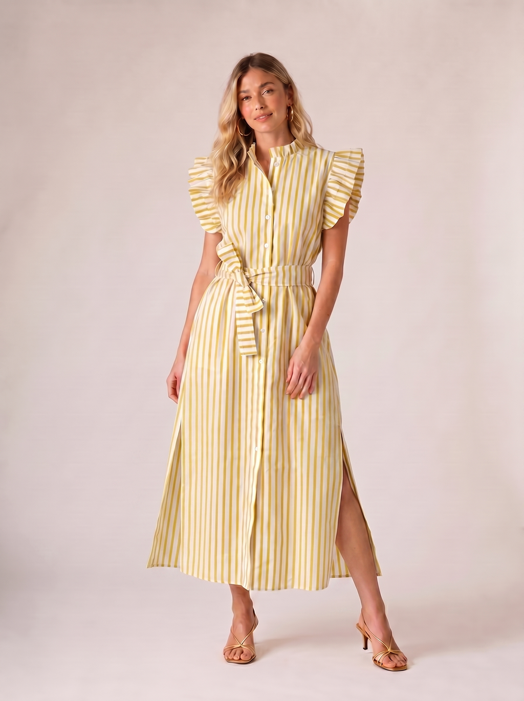 Goldie Coffee Dress
