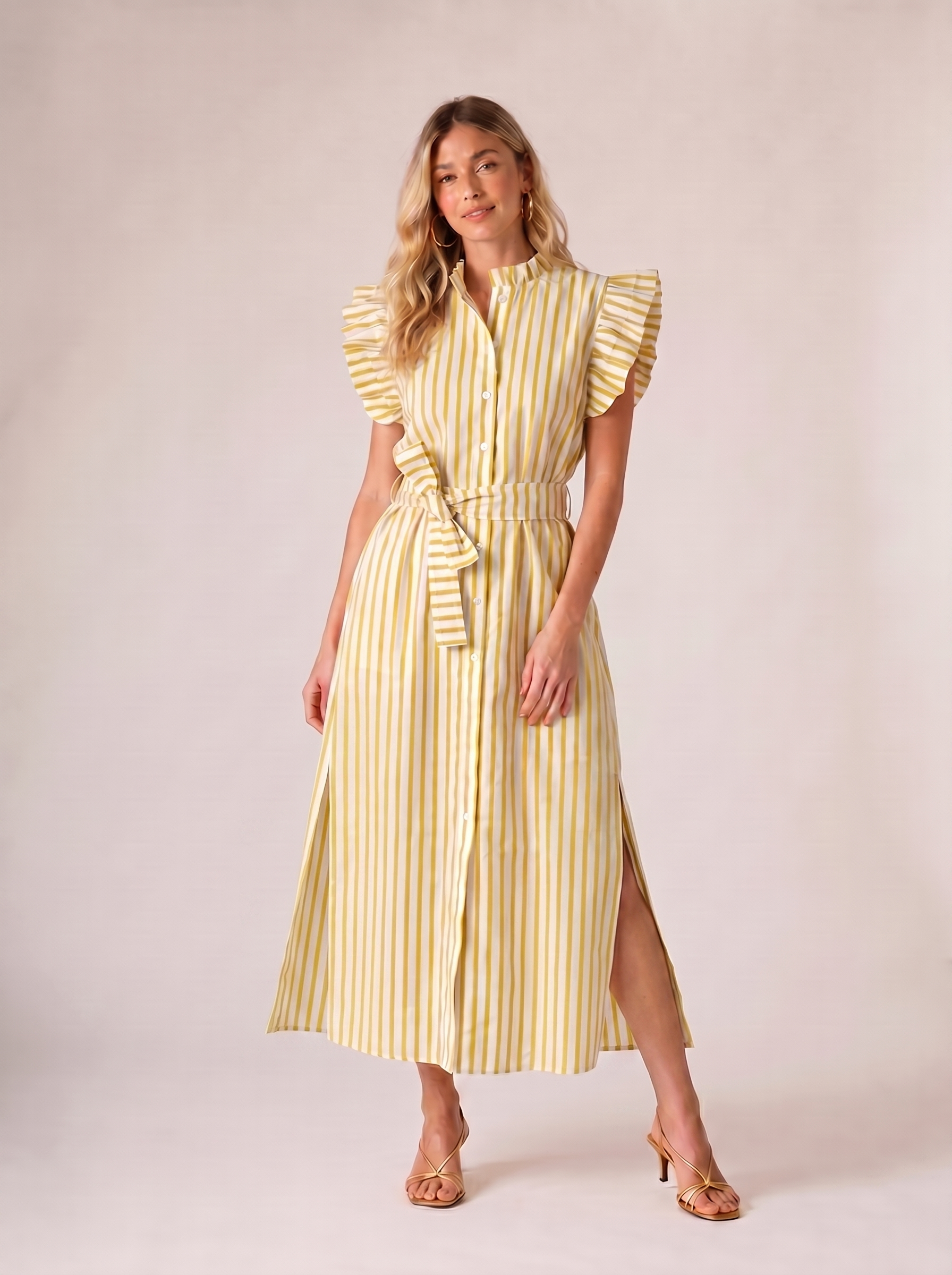 Goldie Coffee Dress