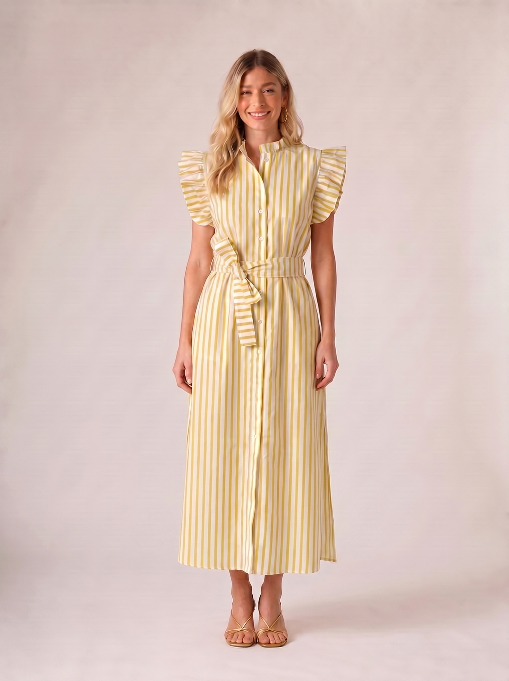 Goldie Coffee Dress