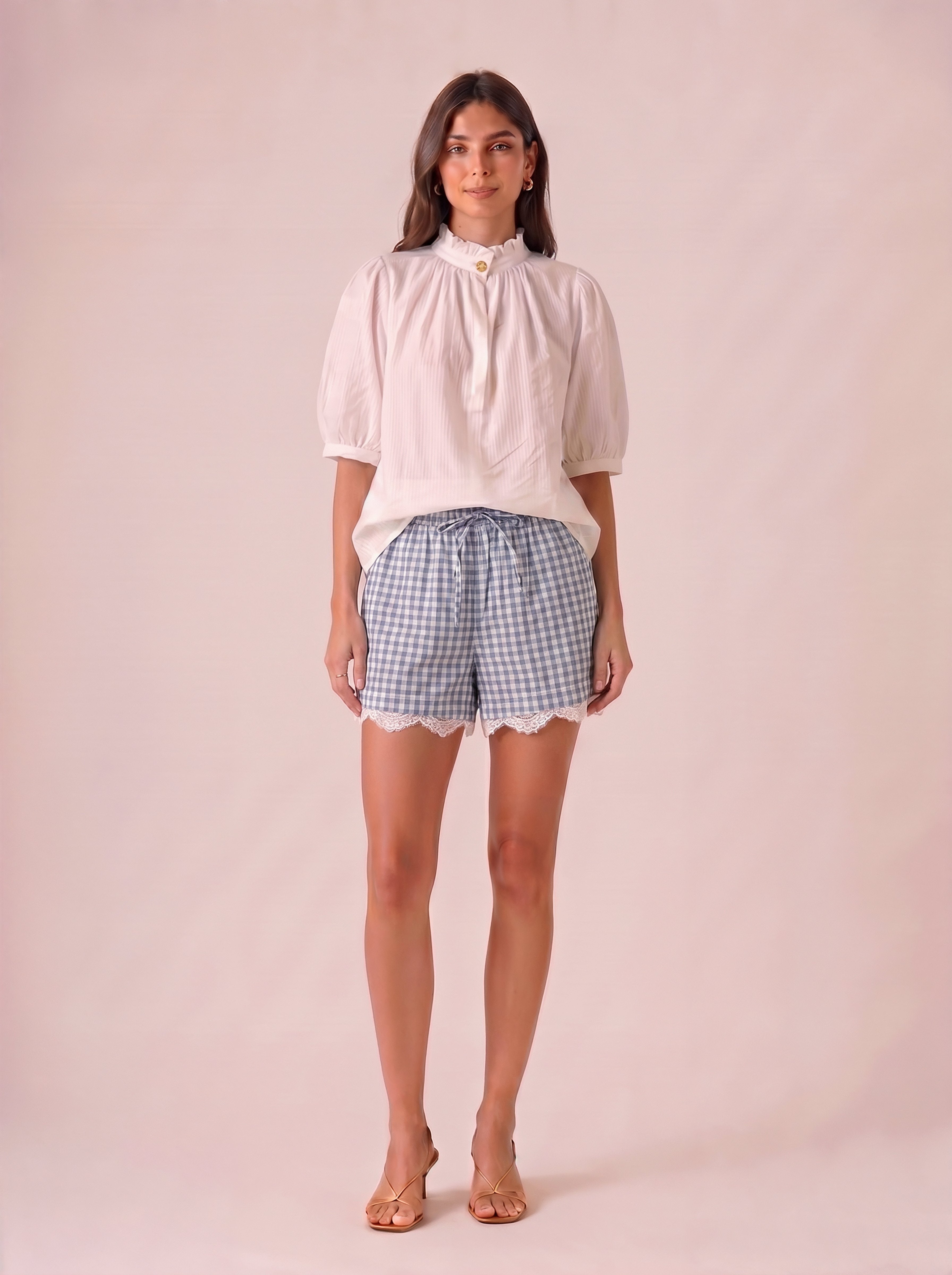 Nora Shorts in Blue